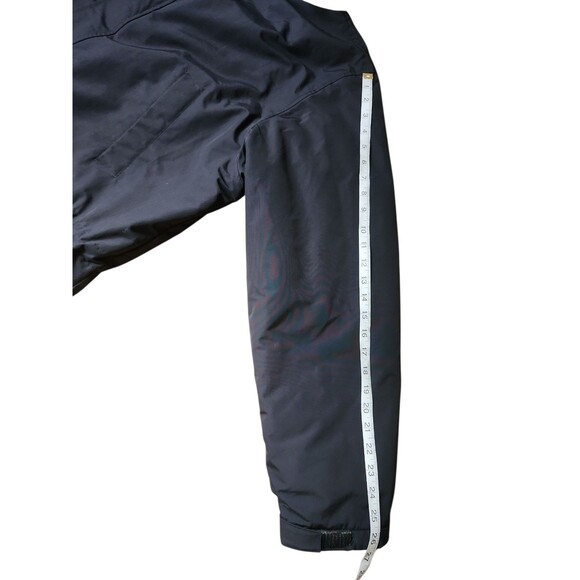 Lands' End Squall Polartec Hooded Parka Mens XL Black Outdoors Winter Camping - Picture 9 of 9